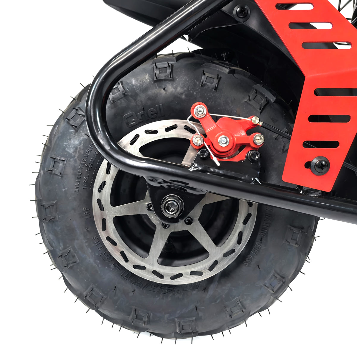 98cc 4-Stroke Pure Gas All-Terrain Mini Bike for Teens & Adults
