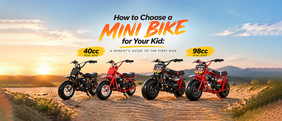 How to Choose a Mini Bike for Your Kid: A Parent's Guide to the First Bike