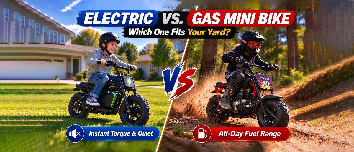 Electric vs Gas Mini Bike for Kids: An Honest Comparison