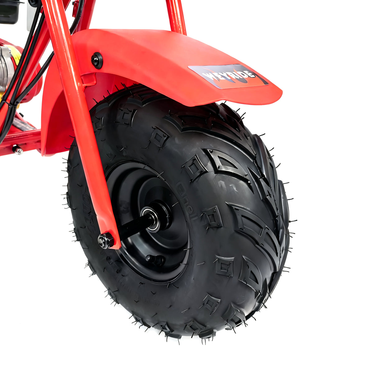 98cc 4-Stroke Pure Gas All-Terrain Mini Bike for Teens & Adults